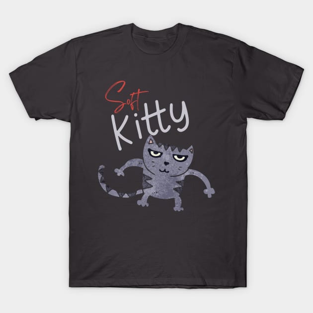 Soft Kitty T-Shirt by VioletGrant